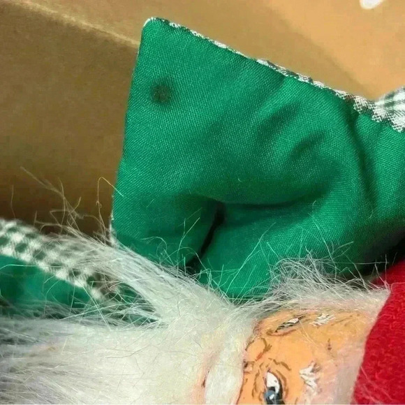 Annalee Santa Claus in Long Johns and mouse slippers 9” NWT - Picture 7 of 8